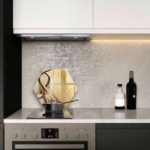 Deska szklana do kuchni Abstrakcja dym