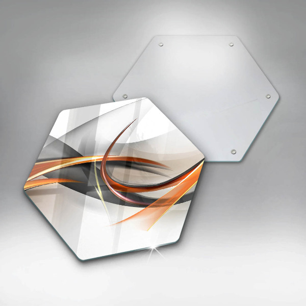 Deska szklana do kuchni Nowoczesne kształty