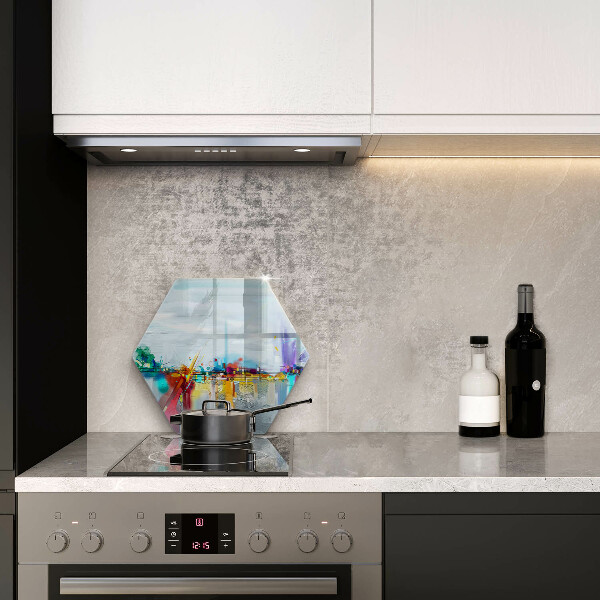 Deska kuchenna Malowana abstrakcja