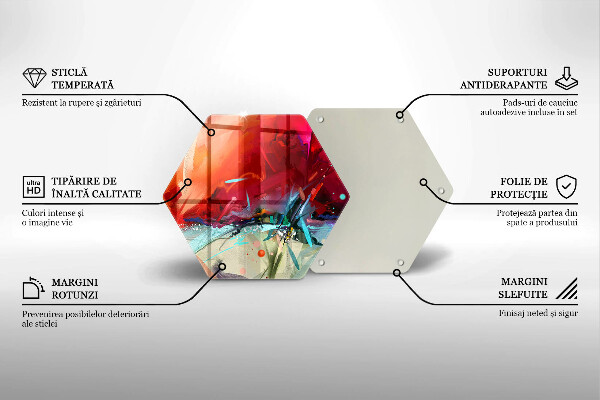 Deska kuchenna Malowana abstrakcja