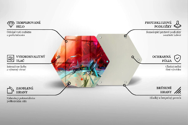 Deska kuchenna Malowana abstrakcja