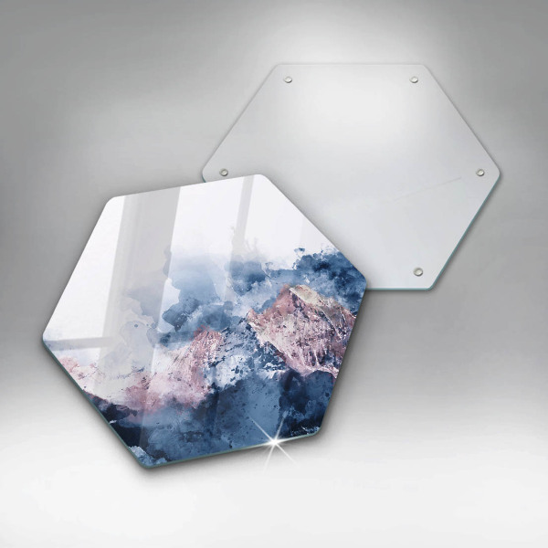 Deska kuchenna Abstrakcja malowane góry