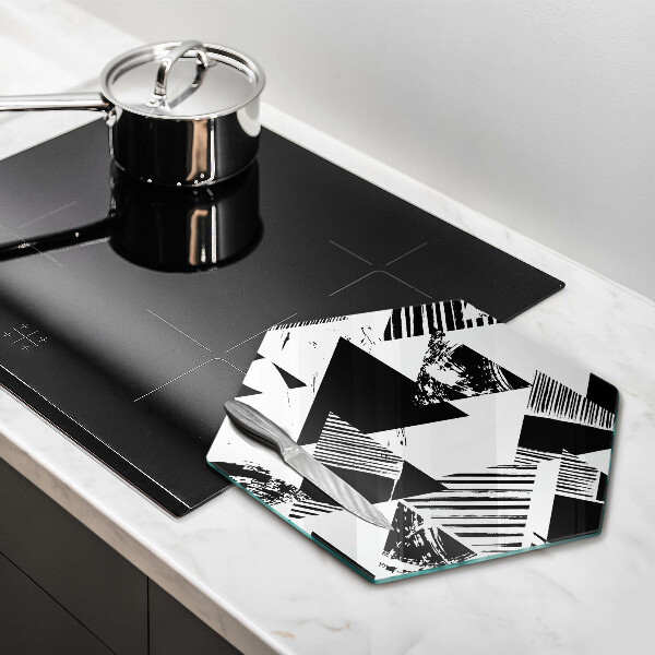 Deska kuchenna Geometryczne trójkąty