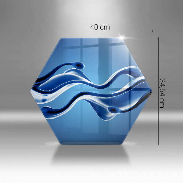 Deska kuchenna Płynna abstrakcja