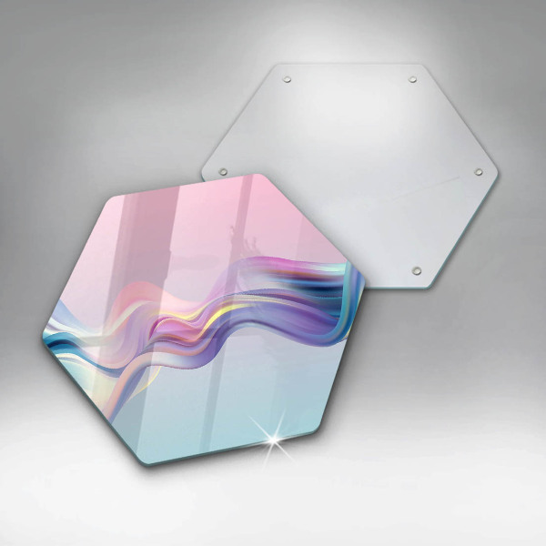 Deska kuchenna Pastelowa abstrakcja