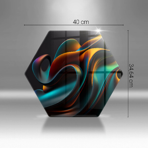 Deska kuchenna Kolorowa abstrakcja