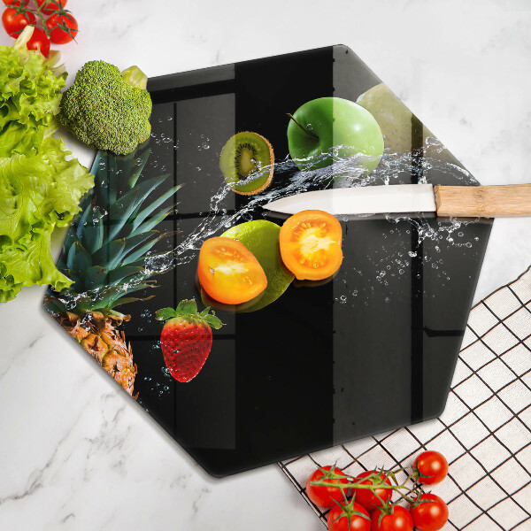 Deska kuchenna Owoce w wodzie