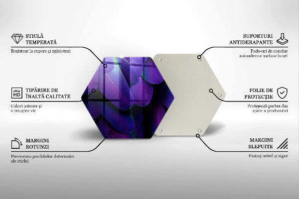 Deska kuchenna Neonowe pióra