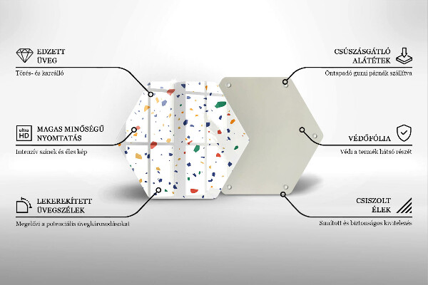Deska kuchenna Kolorowy gres