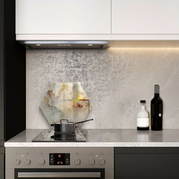 Deska kuchenna Tekstura marmur ze złotem