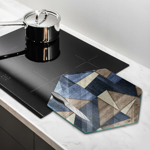 Deska kuchenna Abstrakcja geometryczna