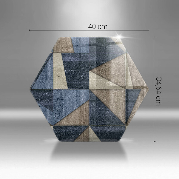 Deska kuchenna Abstrakcja geometryczna