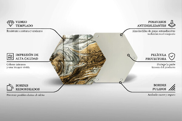 Deska kuchenna Bogata abstrakcja