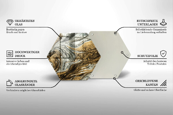Deska kuchenna Bogata abstrakcja