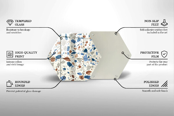 Deska kuchenna Ozdobny kamień gres