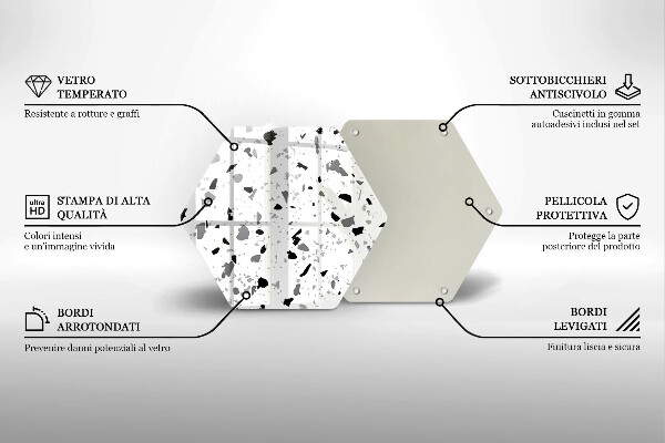 Deska kuchenna Kamień dekoracyjny gres