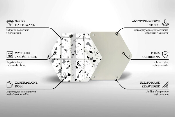 Deska kuchenna Kamień dekoracyjny gres
