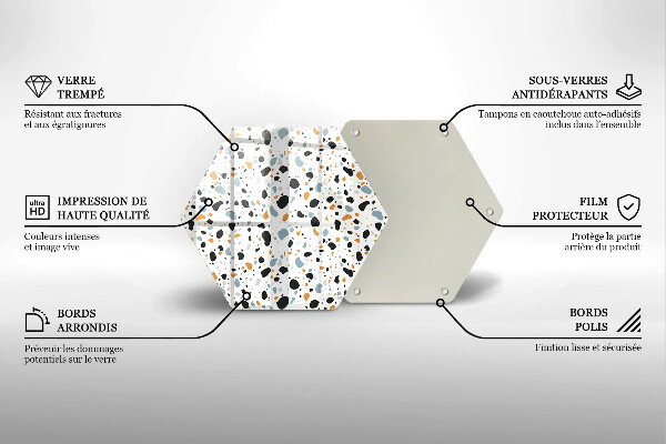 Deska kuchenna Dekoracyjny kamień gres