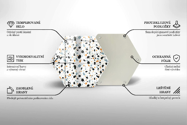 Deska kuchenna Dekoracyjny kamień gres