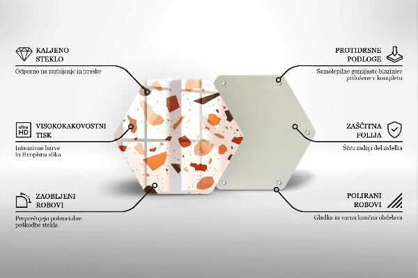 Deska kuchenna Dekoracyjny gres kamień