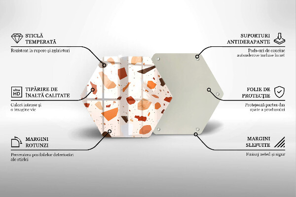 Deska kuchenna Dekoracyjny gres kamień