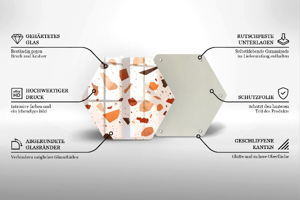 Deska kuchenna Dekoracyjny gres kamień