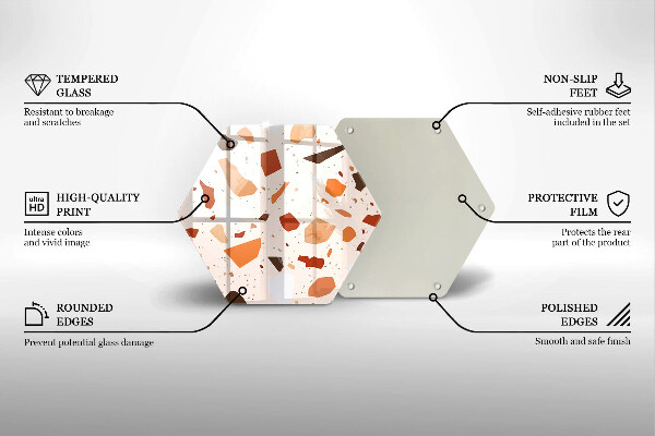 Deska kuchenna Dekoracyjny gres kamień
