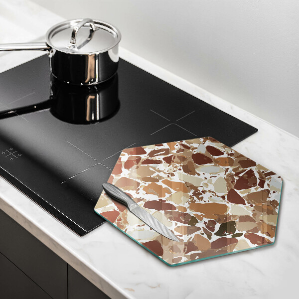 Deska kuchenna Kamień ozdobne plamy