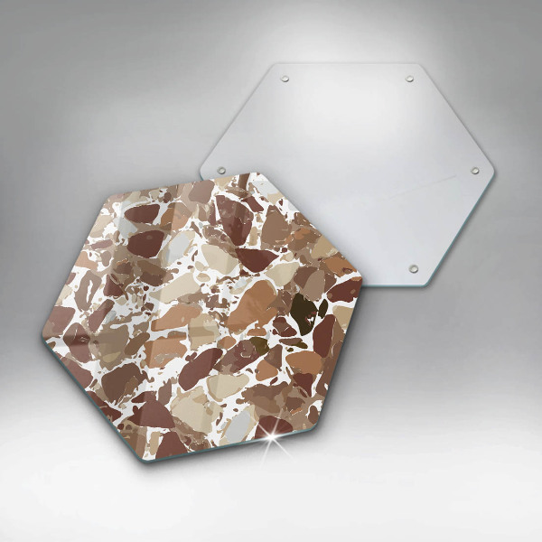 Deska kuchenna Kamień ozdobne plamy