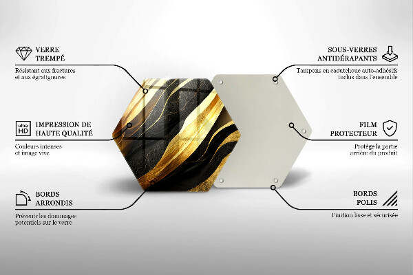 Deska kuchenna Elegancka abstrakcja