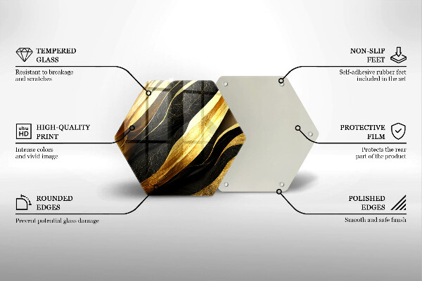 Deska kuchenna Elegancka abstrakcja