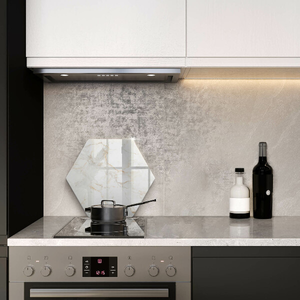 Deska szklana do kuchni Elegancki kamień marmur