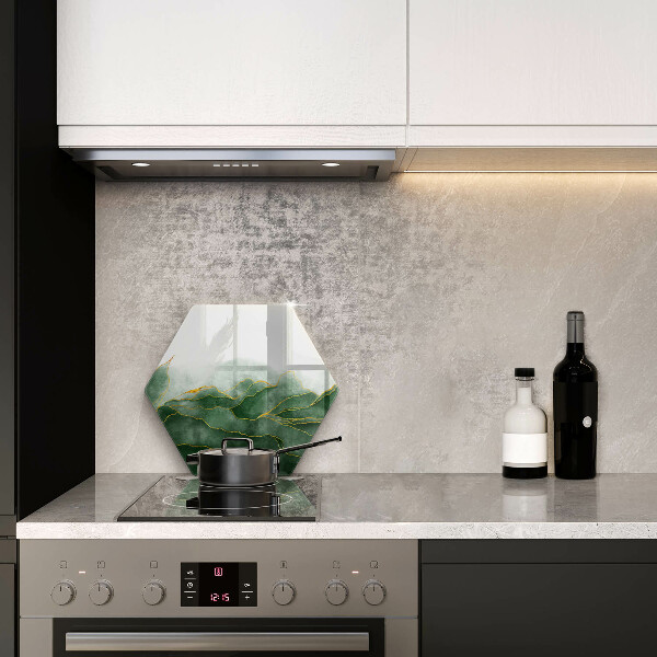 Deska szklana do kuchni Abstrakcja natura