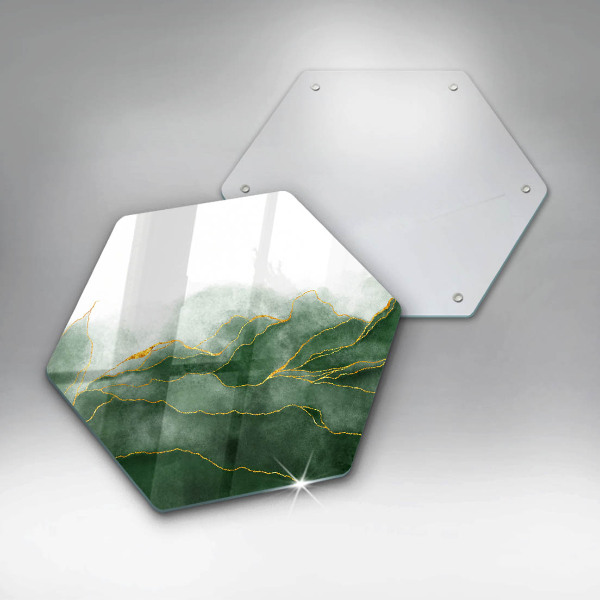 Deska szklana do kuchni Abstrakcja natura