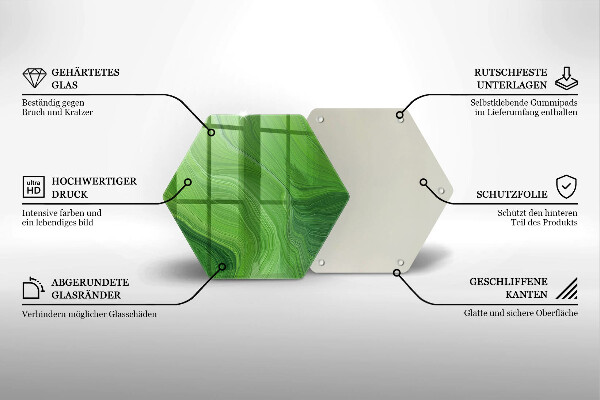 Deska szklana do kuchni Abstrakcyjna tekstura