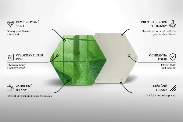 Deska szklana do kuchni Abstrakcyjna tekstura
