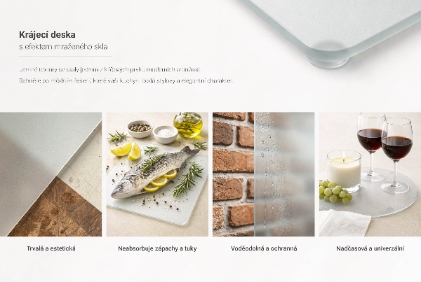 Podwójna deska kuchenna, 2 sztuki w rozmiarze 40x52 cm