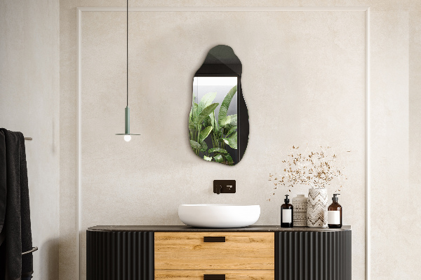 Lustro niesymetryczne oryginalne wiszące 50x100