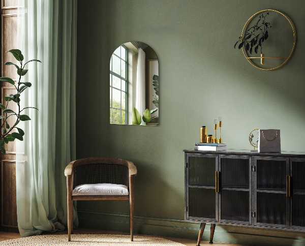 Lustro zaokrąglone 60x100 cm