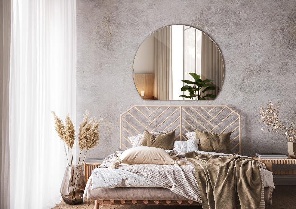 Lustro ścięty bok bez ramy 84x100 cm