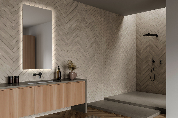 Prostokątne lustro z podświetleniem LED 100x70 cm