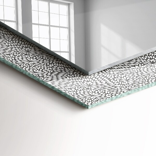 Lustro ramka z nadrukiem prostokątne Motywy 3D