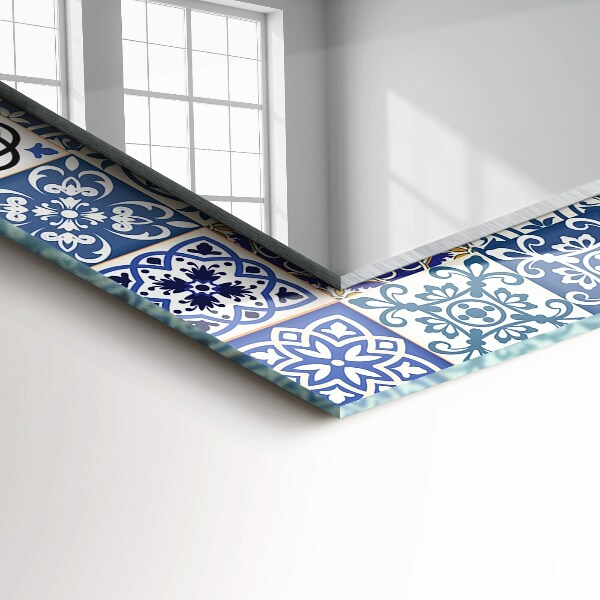 Lustro dekoracyjne prostokątne Motywy marokańskie