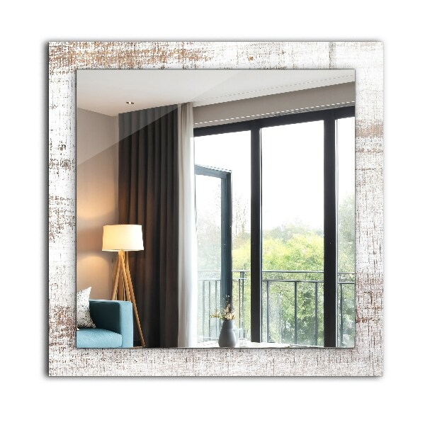 Lustro z nadrukiem prostokątne Stare drzewo