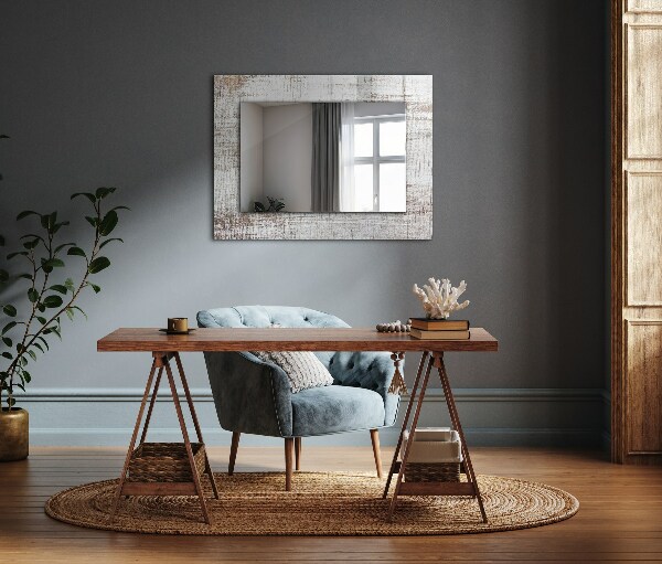 Lustro z nadrukiem prostokątne Stare drzewo