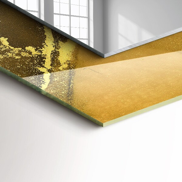 Lustro ścienne dekoracyjne prostokątne Sztuka abstrakcyjna