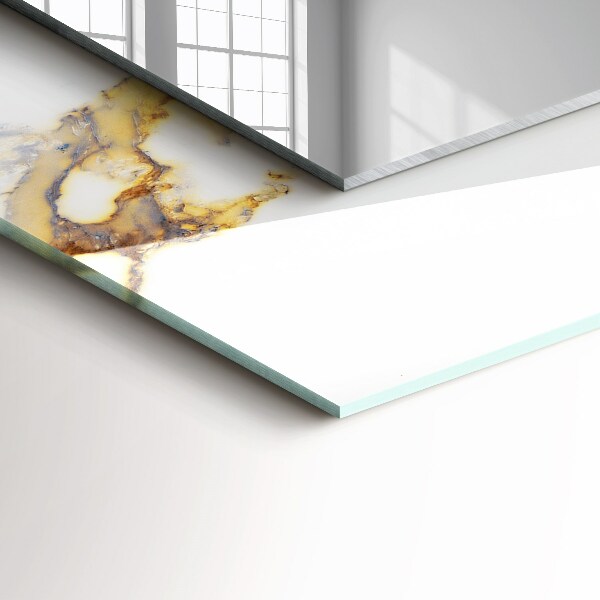 Lustro dekoracyjne prostokątne Marmur z żyłkami