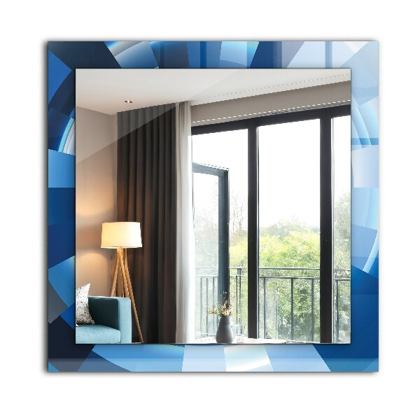 Lustro z nadrukiem dekoracyjne prostokątne Abstrakcyjny tunel