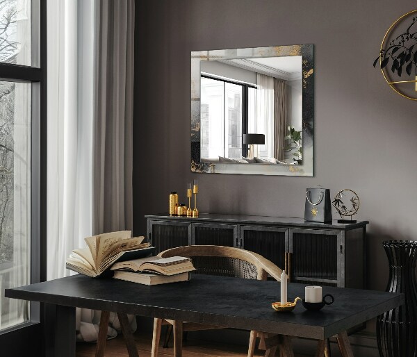 Lustro ścienne dekoracyjne prostokątne Współczesna sztuka abstrakcyjna