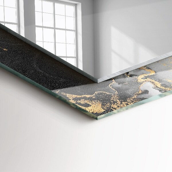 Lustro ścienne dekoracyjne prostokątne Współczesna sztuka abstrakcyjna